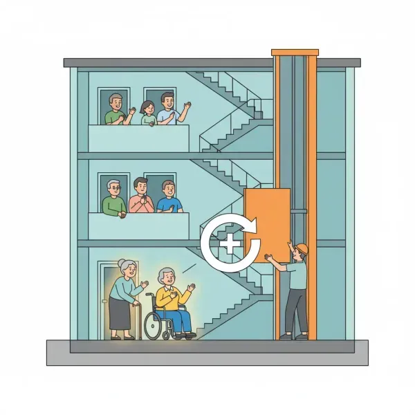 Mandatory installation of lifts in residential buildings